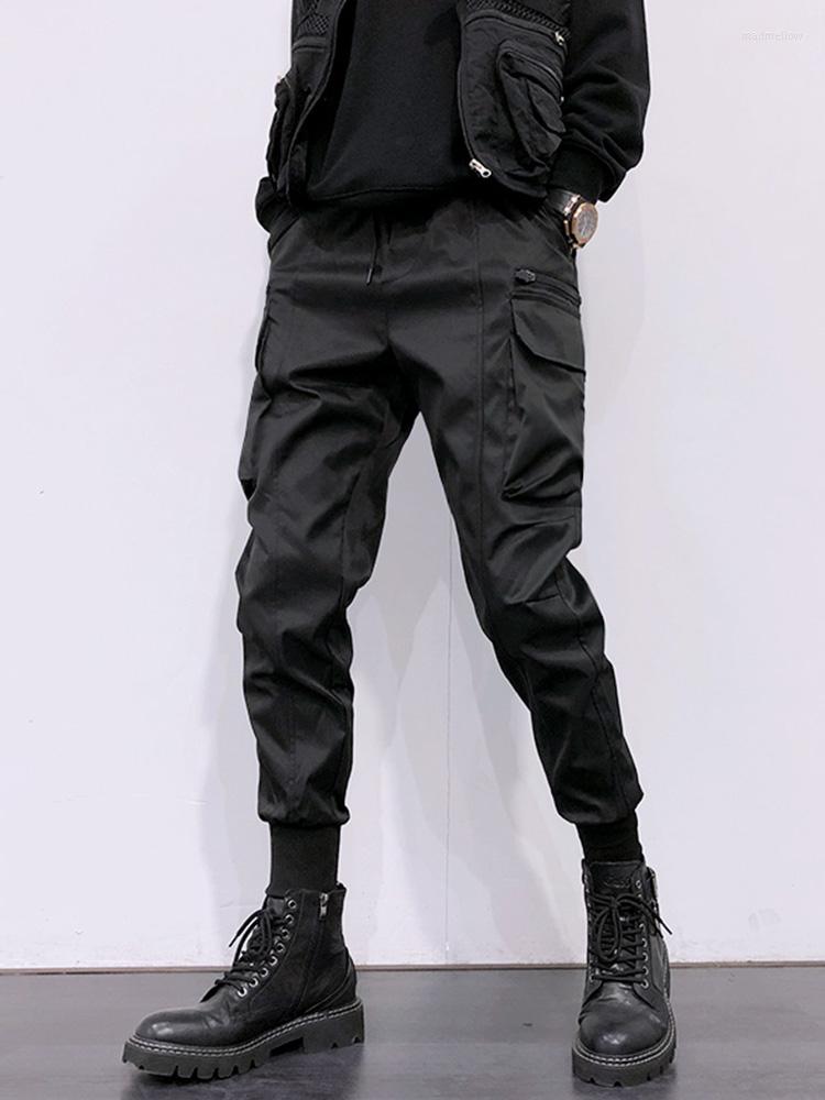 Men' Pants Fashion Autumn And Winter Dark Leggings Overalls Men' Multi-pocket Loose Functional Casual All-match Harem, Black
Men' Pants Fashion Autumn And Winter Dark Leggings Overalls Men' Multi-pocket Loose Functional Casual All-match Harem, Black