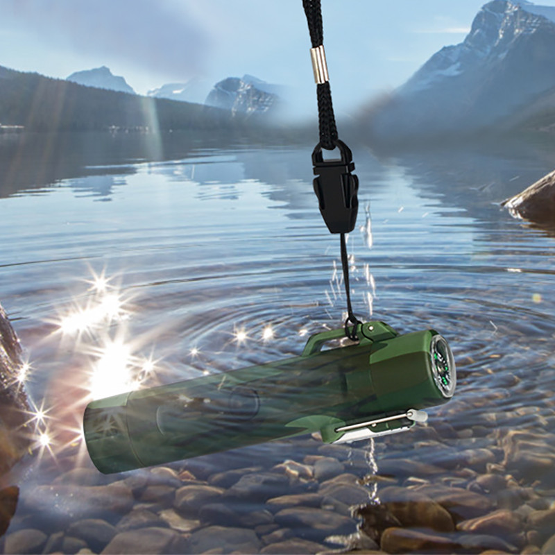 Arc Usb Lighter Camping Outdoor Plasma Torch With Flashlight Compass Survival Lighters Waterproof And Windproof W260202