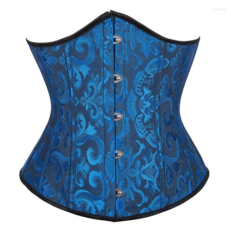 Bustiers & Corsets Lace Up And Women Sexy Lingerie Plus Size Corset Underbust Corselet Top Jacquard Floral Costume HalloweenBustiers, White
Bustiers & Corsets Lace Up And Women Sexy Lingerie Plus Size Corset Underbust Corselet Top Jacquard Floral Costume HalloweenBustiers, White