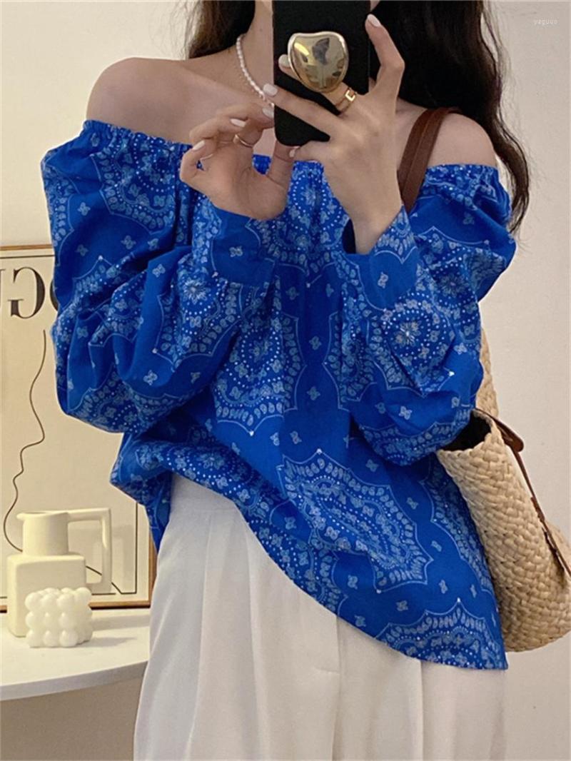 Women's Blouses Alien Kitty Blue Blosues Women Sexy Slash Neck Loose Autumn 2022 OL Vintage Slim Casual Office Lady Streetwear Blusas, Photo color
Women's Blouses Alien Kitty Blue Blosues Women Sexy Slash Neck Loose Autumn 2022 OL Vintage Slim Casual Office Lady Streetwear Blusas, Photo color