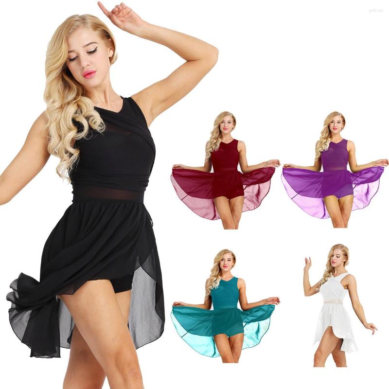 Stage Wear Ballet Leotard Women Dress Leotards Adult Sleeveless Asymmetric Swimsuit For Dancing Gymnastics Stretchy Dance, Black
Stage Wear Ballet Leotard Women Dress Leotards Adult Sleeveless Asymmetric Swimsuit For Dancing Gymnastics Stretchy Dance, Black