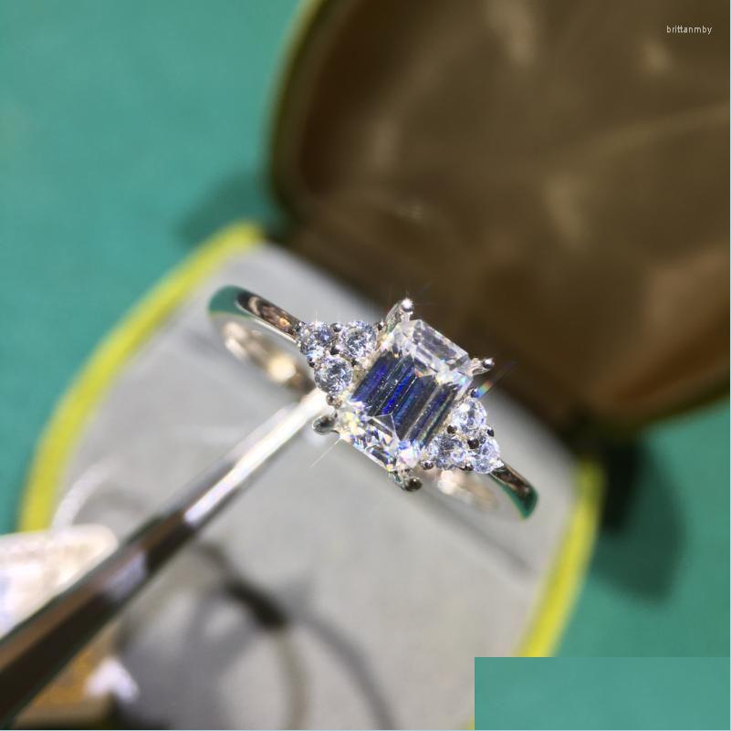 Cluster Rings Cluster Rings Sier 925 Original Diamond Test Past 1 Emerald Cut D Color Moissanite Princess Arm Ring For Teen Girls Ge Dhf7S
Cluster Rings Cluster Rings Sier 925 Original Diamond Test Past 1 Emerald Cut D Color Moissanite Princess Arm Ring For Teen Girls Ge Dhf7S