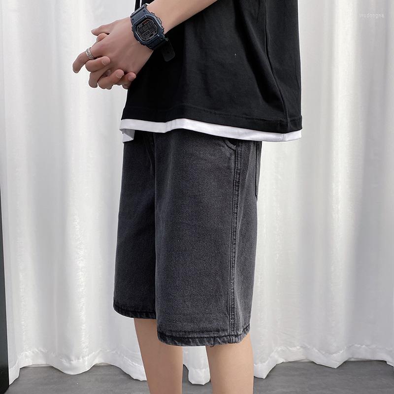 Men's Jeans Summer Denim Shorts Men's Fashion Washed Retro Casual Short Men Streetwear Wild Loose Straight Five-point Pants Mens, Black
Men's Jeans Summer Denim Shorts Men's Fashion Washed Retro Casual Short Men Streetwear Wild Loose Straight Five-point Pants Mens, Black