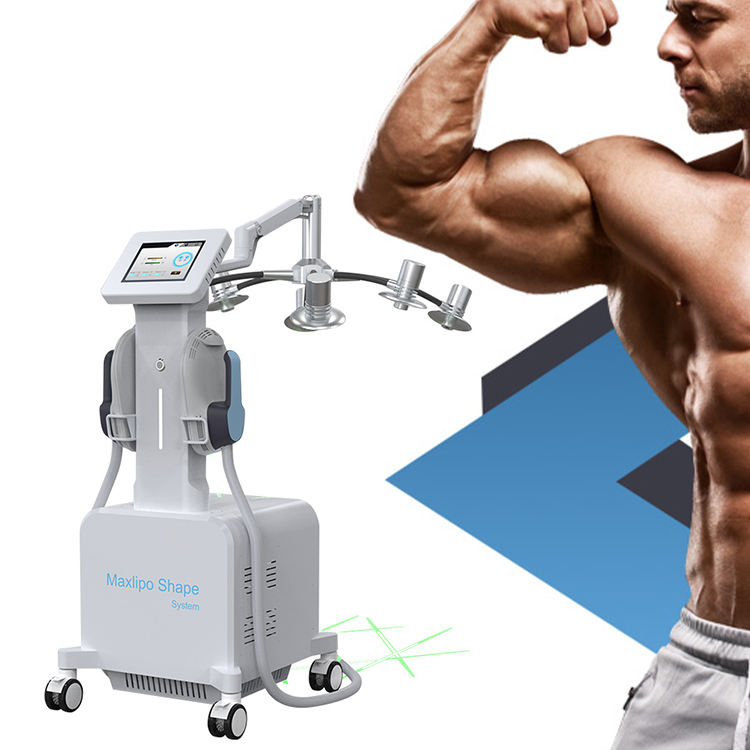2 in 1 635nm Laser Diode Slimming Build Muscle And Burn Fat 6d Lipo Laser Weight Loss Machine