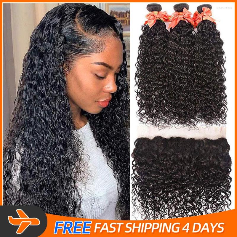 Human Hair Bulks 32 34 Inch Deep Wave Curly Bundles With Lace Frontal Remy 8A Extension 13X4Frontal Pre Plucked Water 3 4
Human Hair Bulks 32 34 Inch Deep Wave Curly Bundles With Lace Frontal Remy 8A Extension 13X4Frontal Pre Plucked Water 3 4