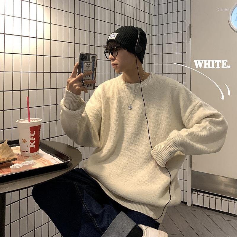 Men's Sweaters Winter Solid Color O-neck Oversized Pullovers Men Sweater Hong Kong Style Loose Knitwear Hip Hop Outwear, Black
Men's Sweaters Winter Solid Color O-neck Oversized Pullovers Men Sweater Hong Kong Style Loose Knitwear Hip Hop Outwear, Black