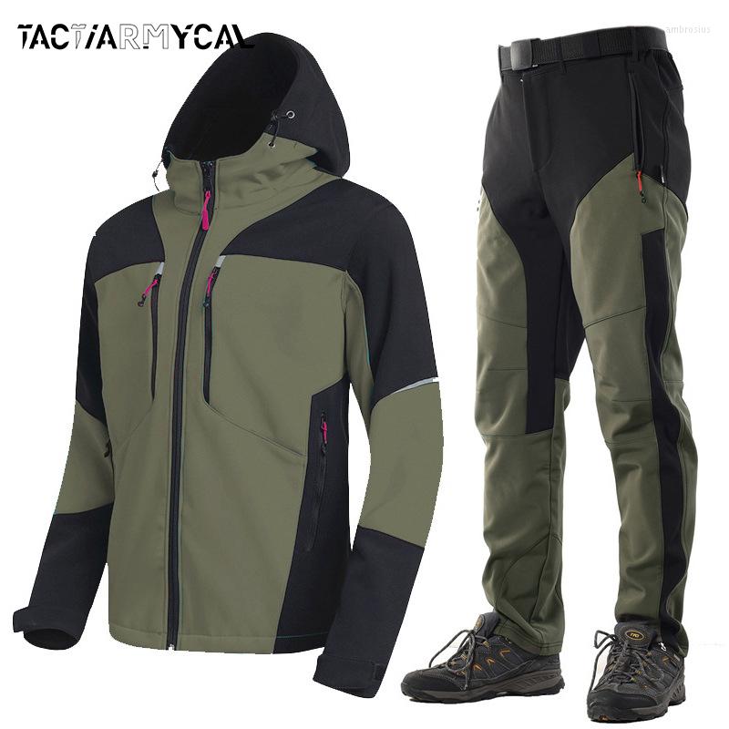 Men's Tracksuits Casual Winter Men Jackets Fleece Thick Pants Men's Sets Warm Waterproof Hooded Coats Male Cargo Tactics Suits -4XL, Green pants
Men's Tracksuits Casual Winter Men Jackets Fleece Thick Pants Men's Sets Warm Waterproof Hooded Coats Male Cargo Tactics Suits -4XL, Green pants