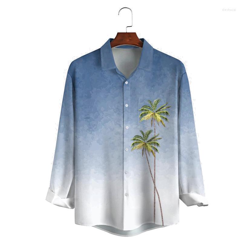 Men' Casual Shirts Men' Gradient Coconut Tree Print Breathable Hawaiian Long Sleeve Shirt, Sky blue
Men' Casual Shirts Men' Gradient Coconut Tree Print Breathable Hawaiian Long Sleeve Shirt, Sky blue