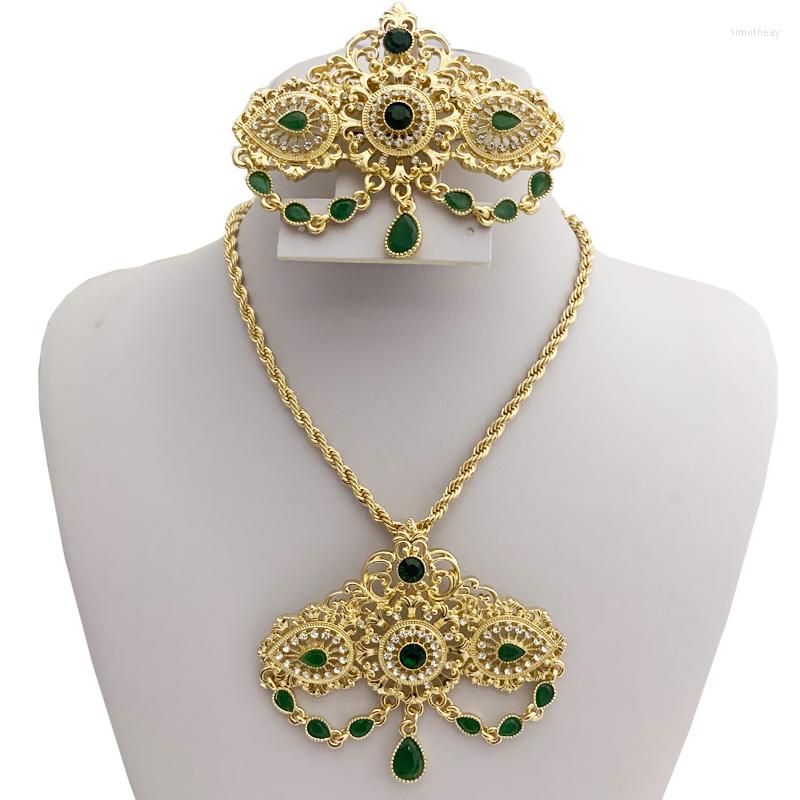Necklace Earrings Set Colorful Crystal Brooch Pendant For Women Men's Wedding Bridal Party Drops Gold Color Jewelry, Picture shown
Necklace Earrings Set Colorful Crystal Brooch Pendant For Women Men's Wedding Bridal Party Drops Gold Color Jewelry, Picture shown