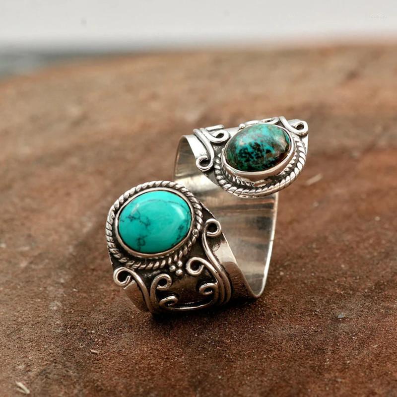 Cluster Rings Vintage Women Natural Stone Ring Engagement Wedding Adjustable Party Jewelry Fashion Accessories Female Bijoux
Cluster Rings Vintage Women Natural Stone Ring Engagement Wedding Adjustable Party Jewelry Fashion Accessories Female Bijoux