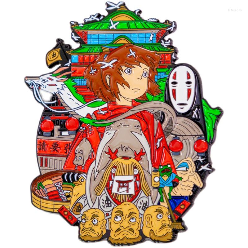 Brooches Spirited Away Enamel Pin Japanese Adventure Animation Movie Metal Badge No Face Brooch Anime Fans Jewelry
Brooches Spirited Away Enamel Pin Japanese Adventure Animation Movie Metal Badge No Face Brooch Anime Fans Jewelry