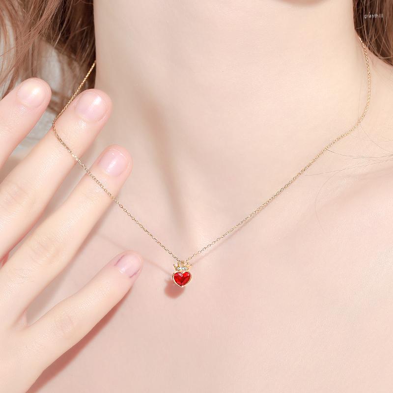 Pendant Necklaces Dara Fashion Jewelry Crown Heart Women Pandant Necklace For Wedding Party 2022 Trendy Chrismas Gift
Pendant Necklaces Dara Fashion Jewelry Crown Heart Women Pandant Necklace For Wedding Party 2022 Trendy Chrismas Gift
