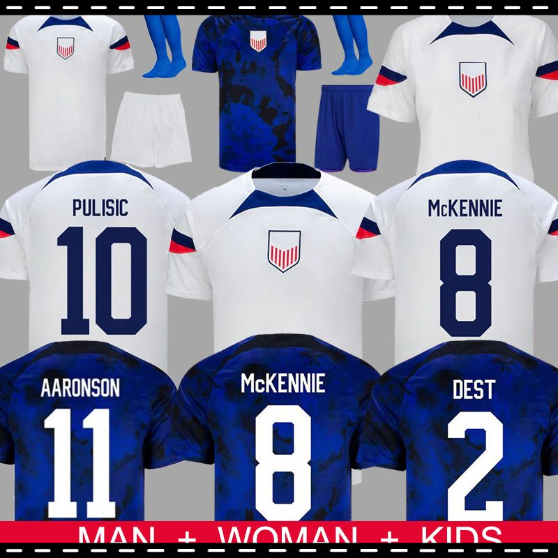 PULISIC DEST MCKENNIE world cup Soccer Jerseys 2022 AARONSON MUSAH usAS MORGAN LLOYD America Football Shirt United States LLETGET MEN KIDS SETS KITS, Man home+patch
PULISIC DEST MCKENNIE world cup Soccer Jerseys 2022 AARONSON MUSAH usAS MORGAN LLOYD America Football Shirt United States LLETGET MEN KIDS SETS KITS, Man home+patch