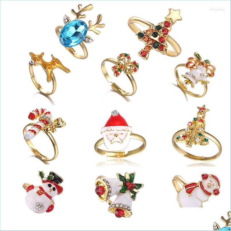 Cluster Rings Cluster Rings Ganxin Christmas Ring Est Year Party Fingerring Decoration Elk Santa Claus Bells Opening For Women Men J Dhtfr
Cluster Rings Cluster Rings Ganxin Christmas Ring Est Year Party Fingerring Decoration Elk Santa Claus Bells Opening For Women Men J Dhtfr