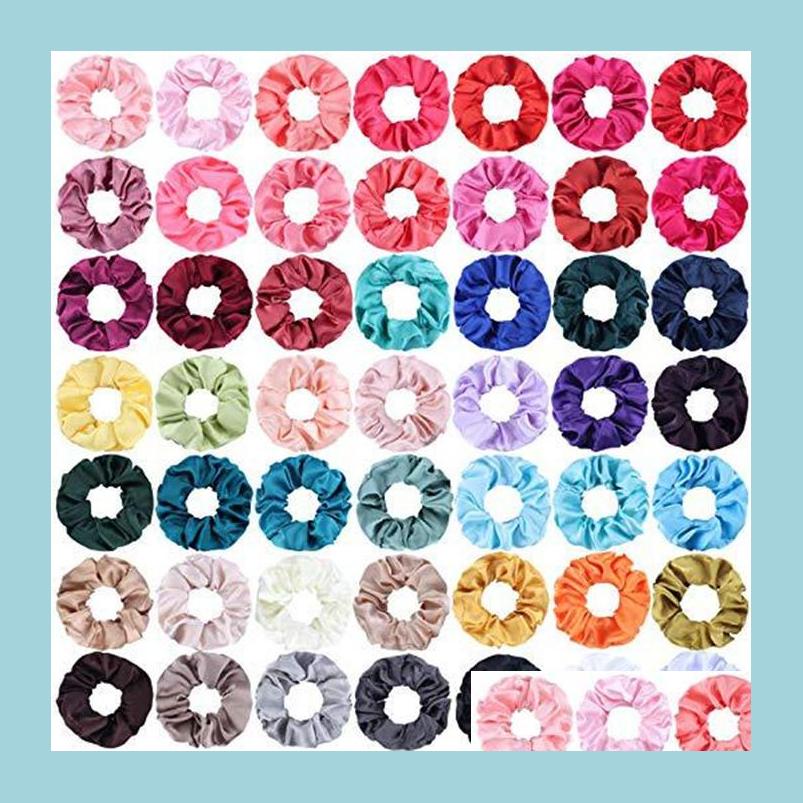 Hair Accessories Soft Chiffon Veet Satin Hair Scrunchie Floral Grip Loop Holder Stretchy Band Leopard Women Accessories 50Pcs Drop D Dhwkk
Hair Accessories Soft Chiffon Veet Satin Hair Scrunchie Floral Grip Loop Holder Stretchy Band Leopard Women Accessories 50Pcs Drop D Dhwkk