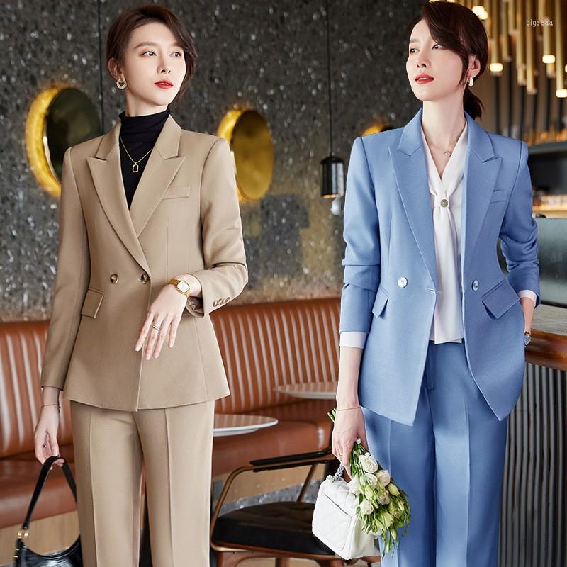 Women' Two Piece Pants Blue Small Fragrance Professional Suit Set Women' Spring And Autumn Style Temperament Fashion Formal Dress Crop, Beige
Women' Two Piece Pants Blue Small Fragrance Professional Suit Set Women' Spring And Autumn Style Temperament Fashion Formal Dress Crop, Beige