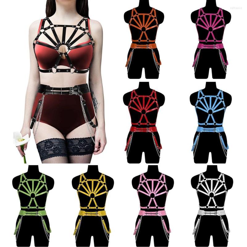 Garters Bondage Body Leather Harness Woman Fetish Accessories Sexy Lingerie Set Suspenders Belt Bustier Corset Dance Rave Wear, White
Garters Bondage Body Leather Harness Woman Fetish Accessories Sexy Lingerie Set Suspenders Belt Bustier Corset Dance Rave Wear, White