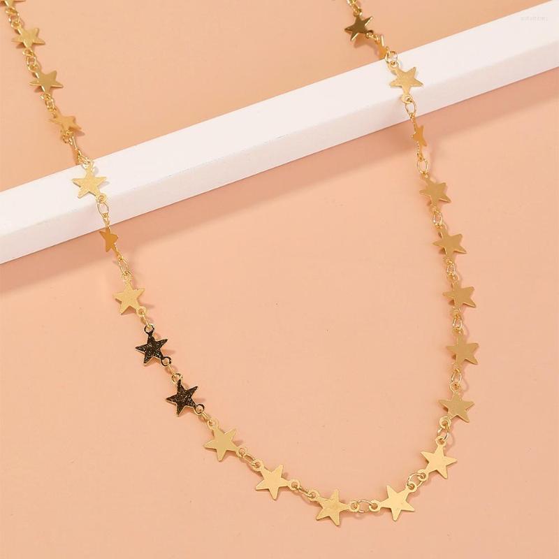 Choker Star Cross Chain Necklaces For Women Girls Trendy Simple Temperament Style Necklace Fashion Jewelry Gifts
Choker Star Cross Chain Necklaces For Women Girls Trendy Simple Temperament Style Necklace Fashion Jewelry Gifts