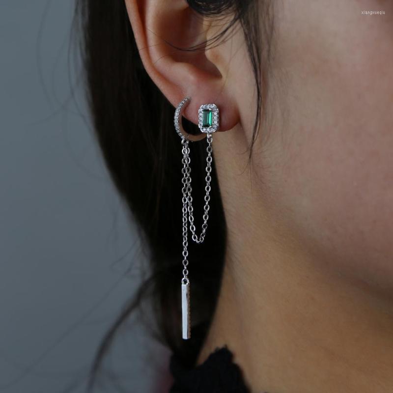 Dangle Earrings 2 Piercing Design Women Earring Micro Pave Cz Bar Square Green Cubic Zirconia Long Tassel
Dangle Earrings 2 Piercing Design Women Earring Micro Pave Cz Bar Square Green Cubic Zirconia Long Tassel