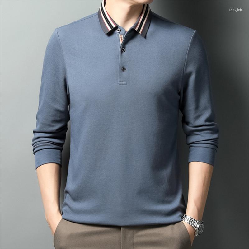Men's Polos Cotton Men Polo Shirt Long Sleeve Solid Color Office Casual Wear Style Fashion Soft Male Top Clothes, Black
Men's Polos Cotton Men Polo Shirt Long Sleeve Solid Color Office Casual Wear Style Fashion Soft Male Top Clothes, Black