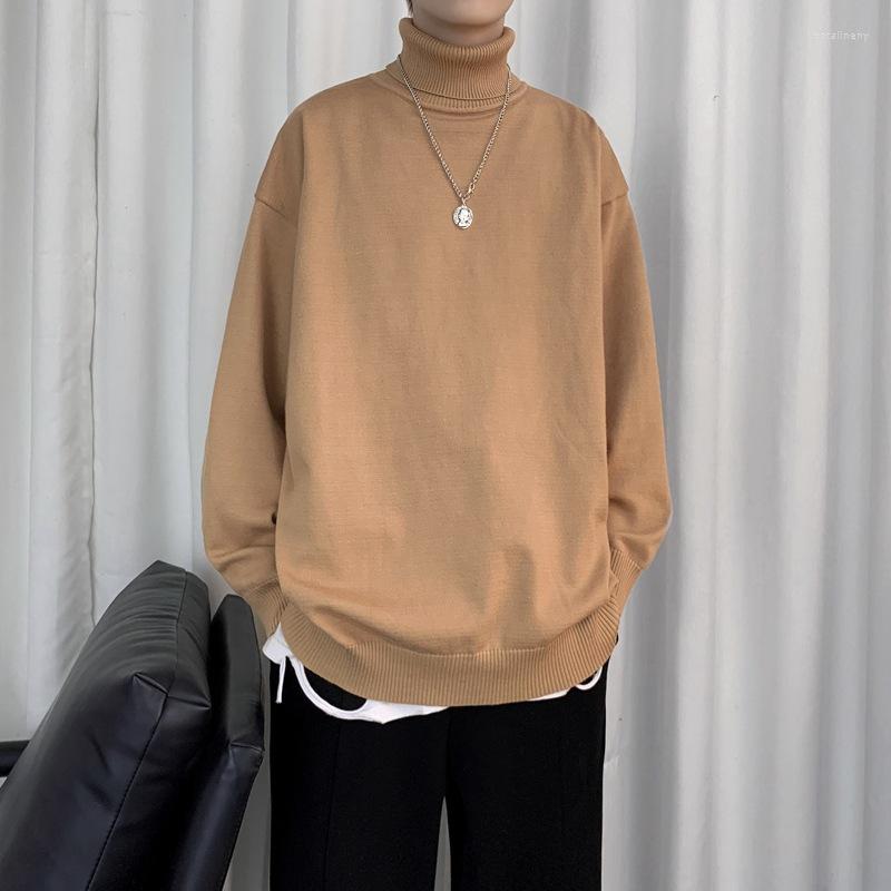 Men's Sweaters Japan Style Men Pullovers Turtleneck Solid Color Sweater Male Autumn Winter Long Sleeve Korean Fashion Loose Harajuku, Bu
Men's Sweaters Japan Style Men Pullovers Turtleneck Solid Color Sweater Male Autumn Winter Long Sleeve Korean Fashion Loose Harajuku, Bu