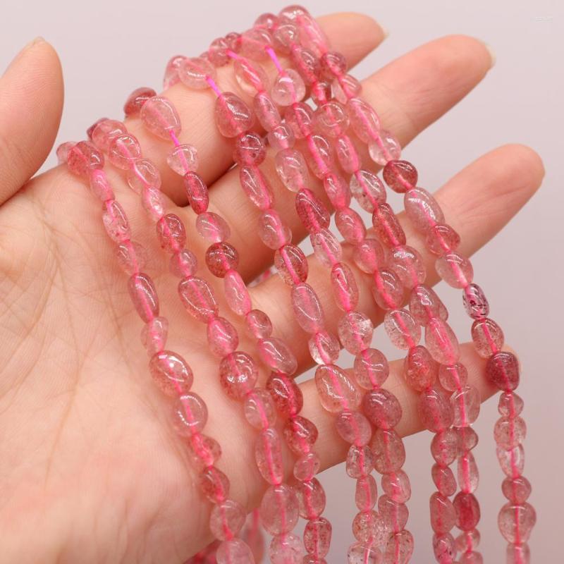 Beads Natural Strawberry Quartz Beaded Irregular Shape For Jewelry Making DIY Necklace Bracelet Accessries 6-8mm
Beads Natural Strawberry Quartz Beaded Irregular Shape For Jewelry Making DIY Necklace Bracelet Accessries 6-8mm