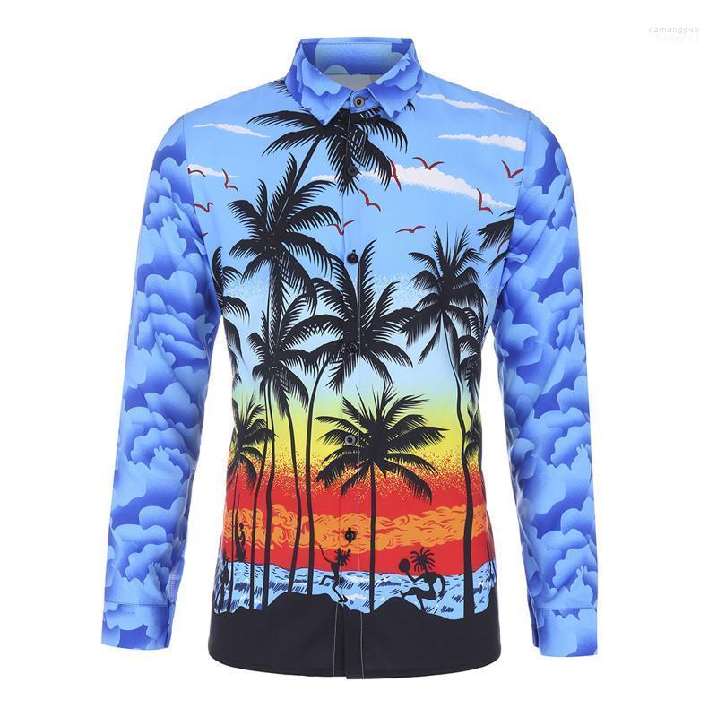 Men's Casual Shirts Men's Men Long Sleeve Shirt Hawaiian Printed O-neck Summer Fashion Slim Button Leisure Beach Blouse Vacation, Red
Men's Casual Shirts Men's Men Long Sleeve Shirt Hawaiian Printed O-neck Summer Fashion Slim Button Leisure Beach Blouse Vacation, Red