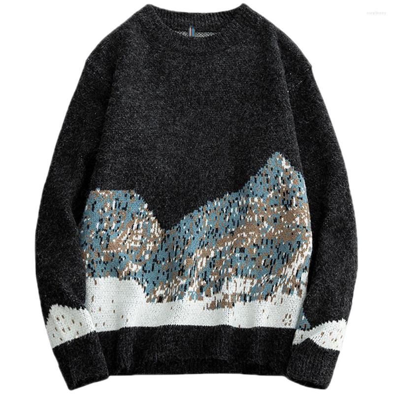 Men's Sweaters 2022 Harajuku Japanese Style Hip Hop Loose Pullover Sweater Oversized Knitted Women And Men Hipster Jersey Jumper 021, Black
Men's Sweaters 2022 Harajuku Japanese Style Hip Hop Loose Pullover Sweater Oversized Knitted Women And Men Hipster Jersey Jumper 021, Black