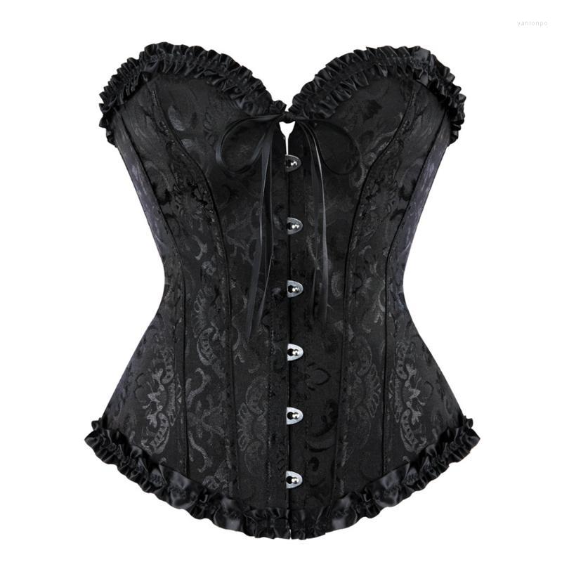 Bustiers & Corsets Vocole Womes Vintage Lace Up Boned Brocade Overbust Corset Bustier Tops Plus SizeBustiers, 6666-red
Bustiers & Corsets Vocole Womes Vintage Lace Up Boned Brocade Overbust Corset Bustier Tops Plus SizeBustiers, 6666-red