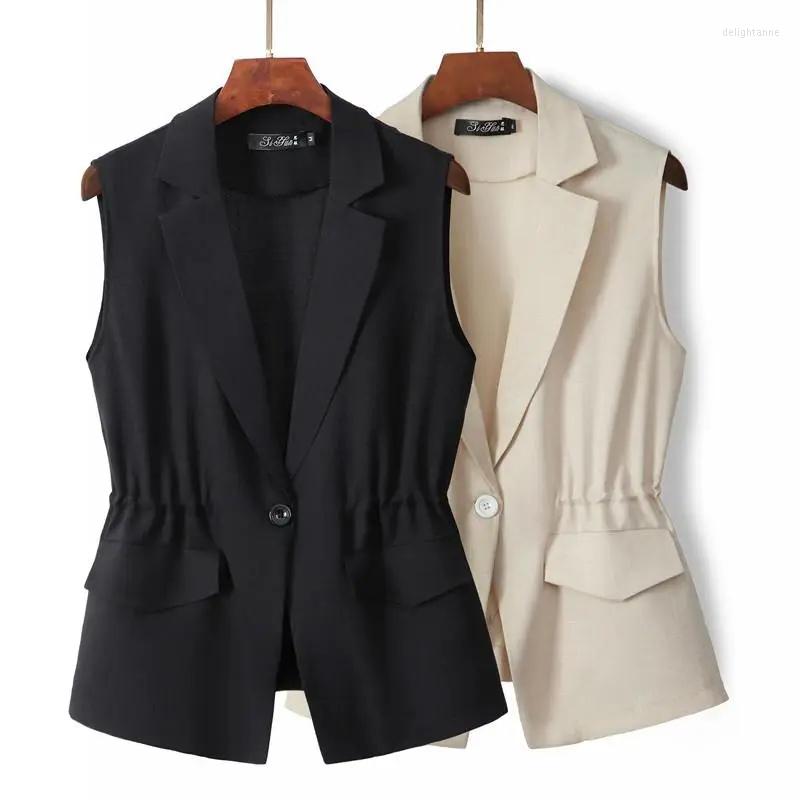 Women's Vests 2022 Fashion Korean Version Of Cotton Suit Vest Women's Cardigan Thin Summer Waist All-Match Short Sweet Women, Black
Women's Vests 2022 Fashion Korean Version Of Cotton Suit Vest Women's Cardigan Thin Summer Waist All-Match Short Sweet Women, Black