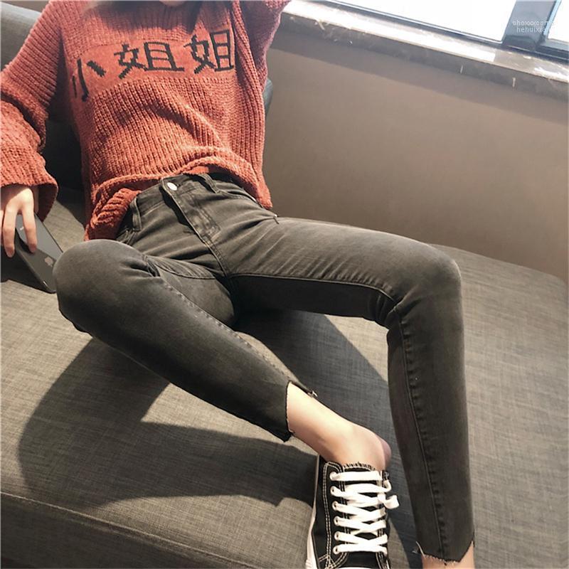 Women' Jeans Women' Style Is Designed For Women In 2022 Autumn/winter Leggings With High-waisted And Irregular Nine-point Trousers, Black
Women' Jeans Women' Style Is Designed For Women In 2022 Autumn/winter Leggings With High-waisted And Irregular Nine-point Trousers, Black