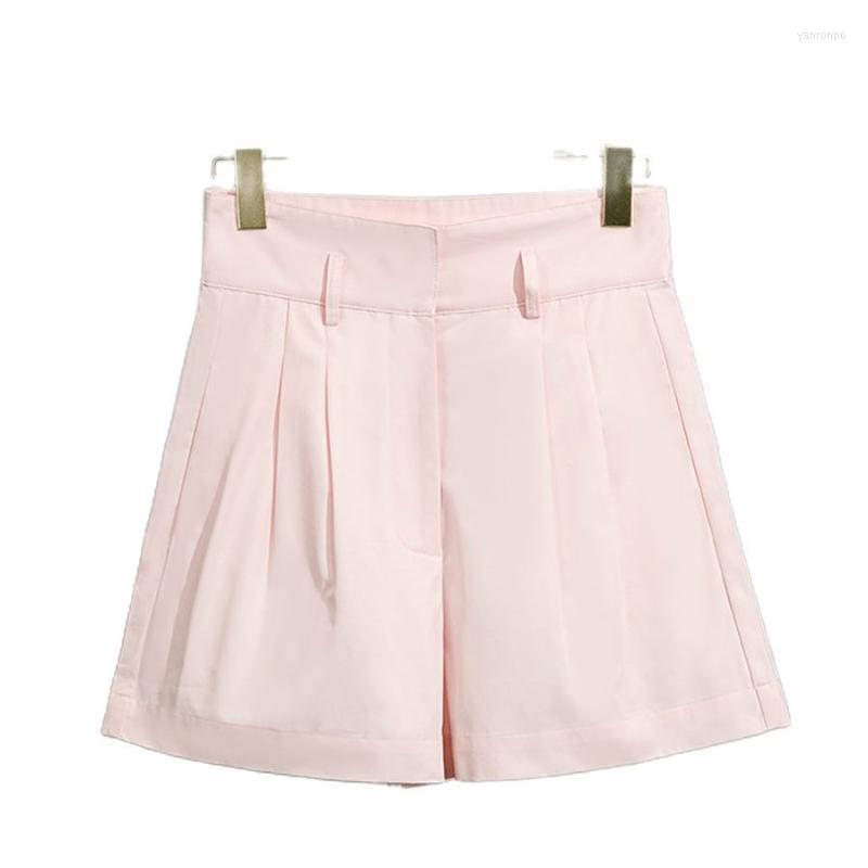 Women' Shorts Women' Style Pink Wide Legs Versatile High Waist Folded Women' Casual Pants Lady Short Summer BottomsWomen
Women' Shorts Women' Style Pink Wide Legs Versatile High Waist Folded Women' Casual Pants Lady Short Summer BottomsWomen