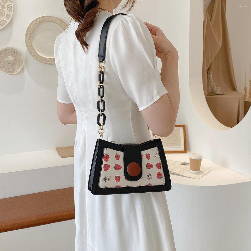 Evening Bags 2022 Women Summer Fashion With Strawberry Printing Cute Single Shoulder Bag Cross-body, Black
Evening Bags 2022 Women Summer Fashion With Strawberry Printing Cute Single Shoulder Bag Cross-body, Black