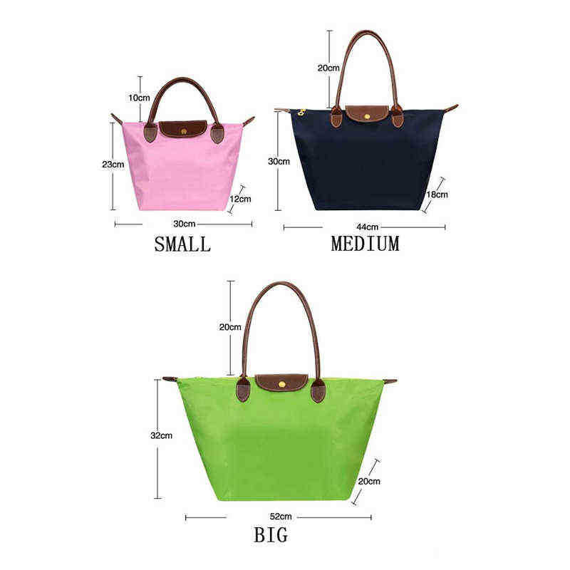 Shopping Bag Famou Brand Women Handbag Bag Waterproof Nylon Shoulder Foldable Beach Designer Folding Tote Bolsa Sac Feminina 2022 220723, Army green
Shopping Bag Famou Brand Women Handbag Bag Waterproof Nylon Shoulder Foldable Beach Designer Folding Tote Bolsa Sac Feminina 2022 220723, Army green
