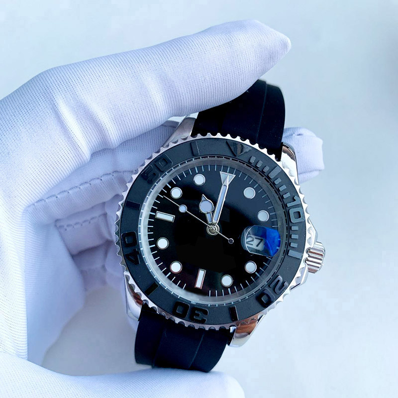 luxury Mens Watch 2813 movement with box automatic mechanical ceramics watches Steel Strap waterproof sapphire luminous wristwatches 41mm, Color 17
luxury Mens Watch 2813 movement with box automatic mechanical ceramics watches Steel Strap waterproof sapphire luminous wristwatches 41mm, Color 17