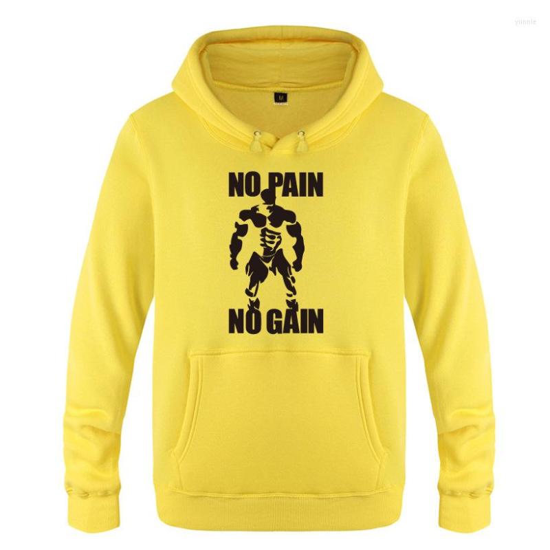 Men's Hoodies No Pain Gain Bodybuilding Men Fleece Long Sleeve Hooded Sweatshirt Man Fitness Pullover Streetwear Moleton Masculino
Men's Hoodies No Pain Gain Bodybuilding Men Fleece Long Sleeve Hooded Sweatshirt Man Fitness Pullover Streetwear Moleton Masculino