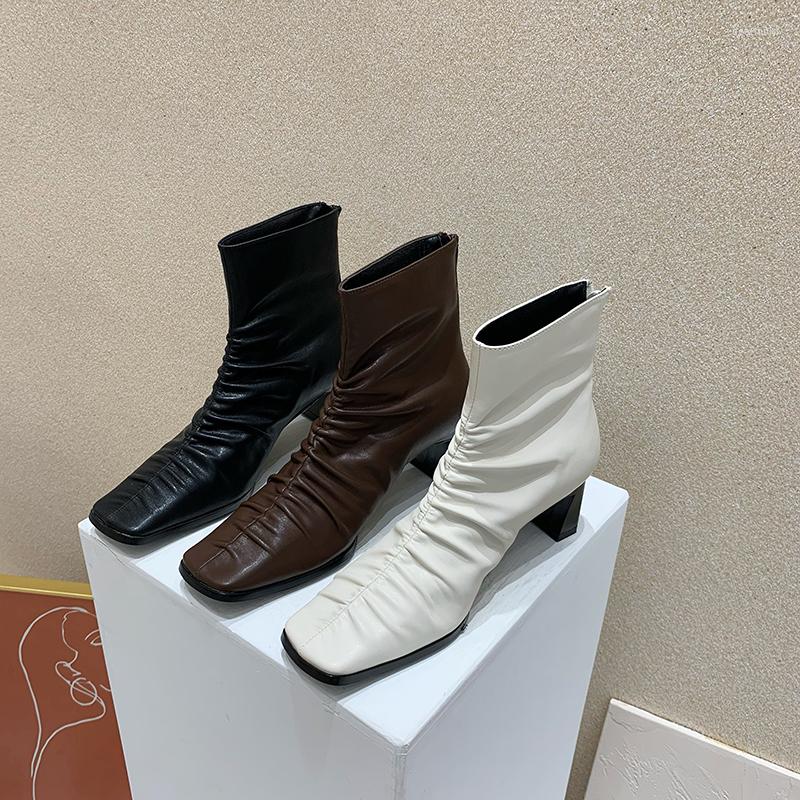 Boots Square Toe Wmen Ankle Elastic Band Thick High Heels Back Zipper Solid Color 2022 Arrivals Short Woman, Black
Boots Square Toe Wmen Ankle Elastic Band Thick High Heels Back Zipper Solid Color 2022 Arrivals Short Woman, Black