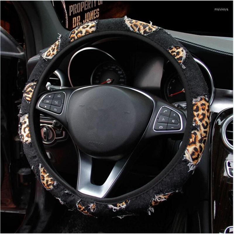 Steering Wheel Covers 37-38cm Car Cover Leopard Print Anti-slip Elastic Auto Products Accessories For Girls
Steering Wheel Covers 37-38cm Car Cover Leopard Print Anti-slip Elastic Auto Products Accessories For Girls