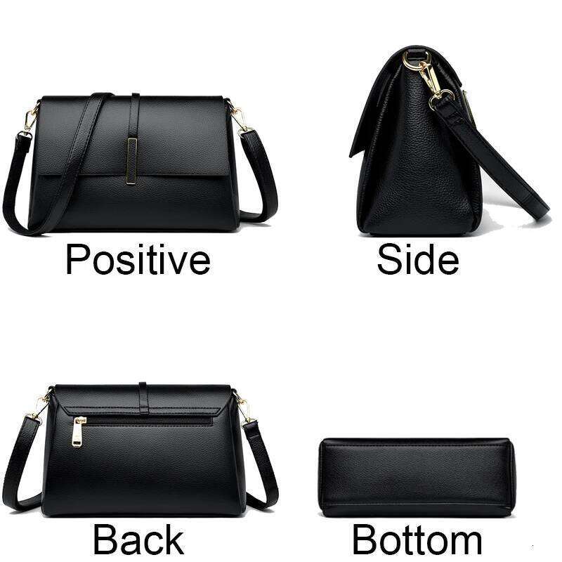 Soft Leather Shoulder Crossbody Bags For Women 2023 Purses And Handbags Designer Fashion Ladies Messenger Bag Sac