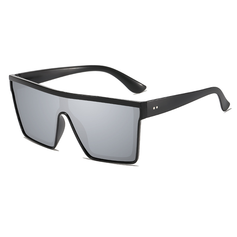 Unisex Street Trendy Frames Sunglasses, Trendy Casual Flat Top Sunglasses for Everyday Use, Fashion Styling Accessories for Outdoor Activities