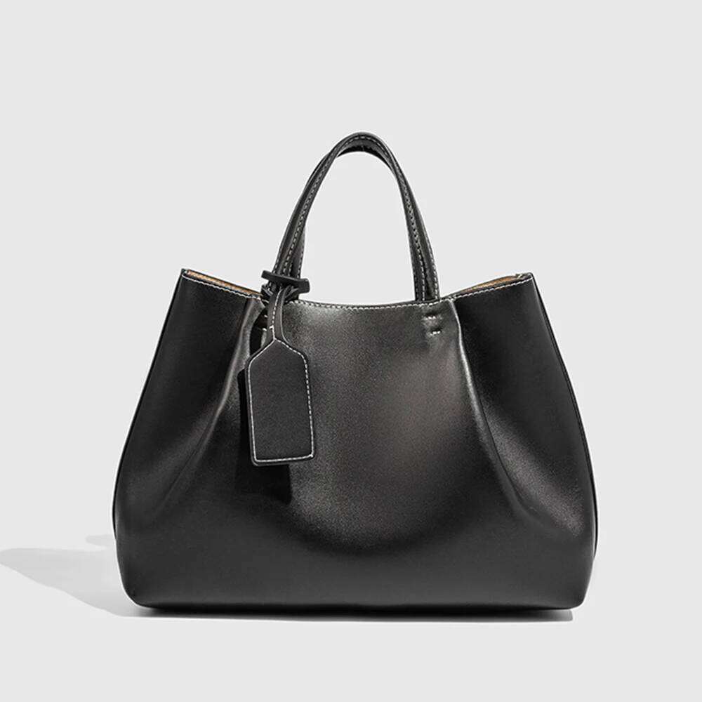 Fashion Ruched Handbags Designer PU Leather Shoulder High Quality Crossbody Bags For Women Bucket Bag Female Clutch