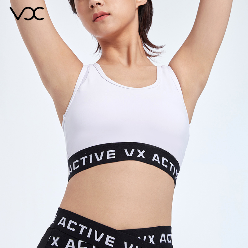 High Support Sports Bra with Wide Side Panels for Concealed Spillage Yoga wider side panel design