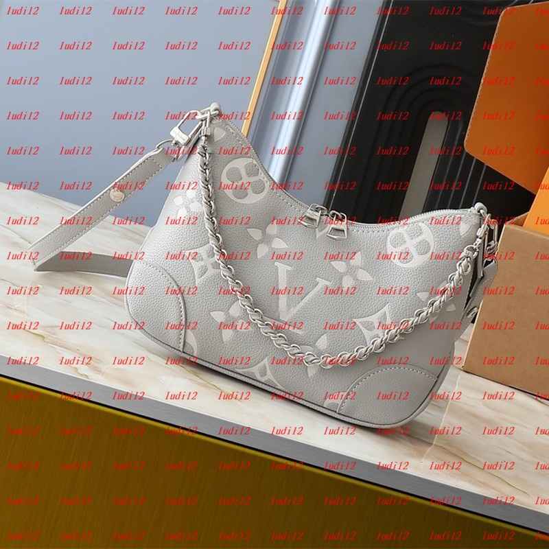 10a High quality New Luxury boulogne bag Womens crossbody shoulder bag Original designer handbag mirror quality leather chain bag tote Hobo Half Moon bag tote wallet