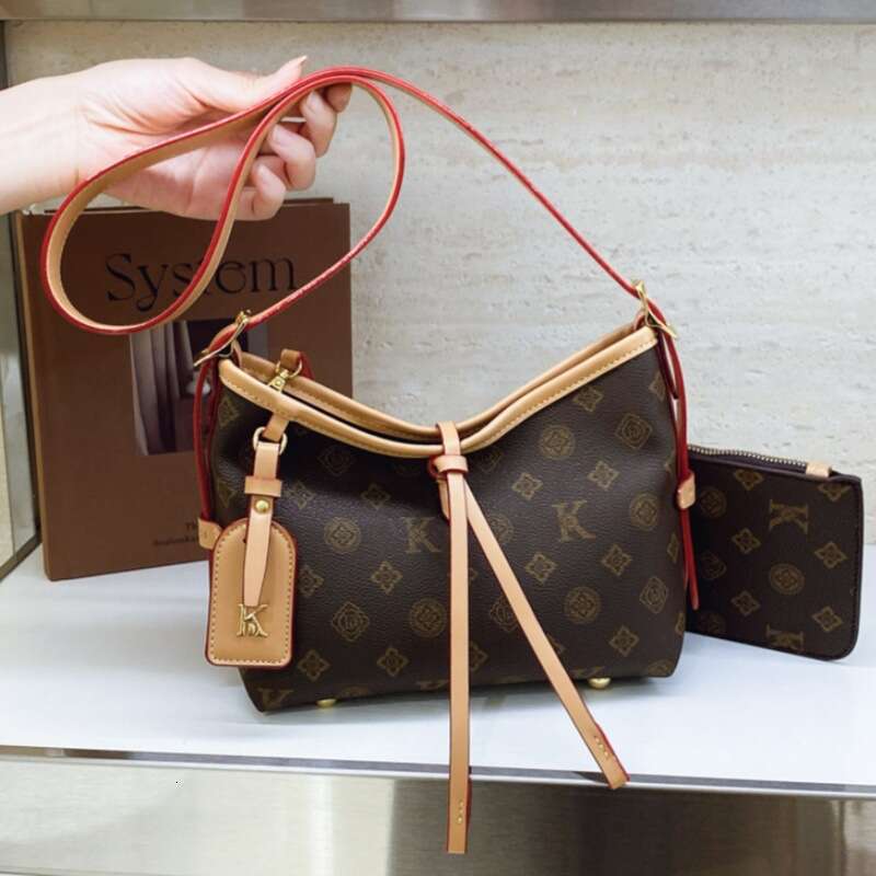 2pcs/set Designer Bag Casual Crossbodybag Bags for Women 2025 Hot New Letter Printed Street Style Commuter Versatile Underarm Fashionable H260320