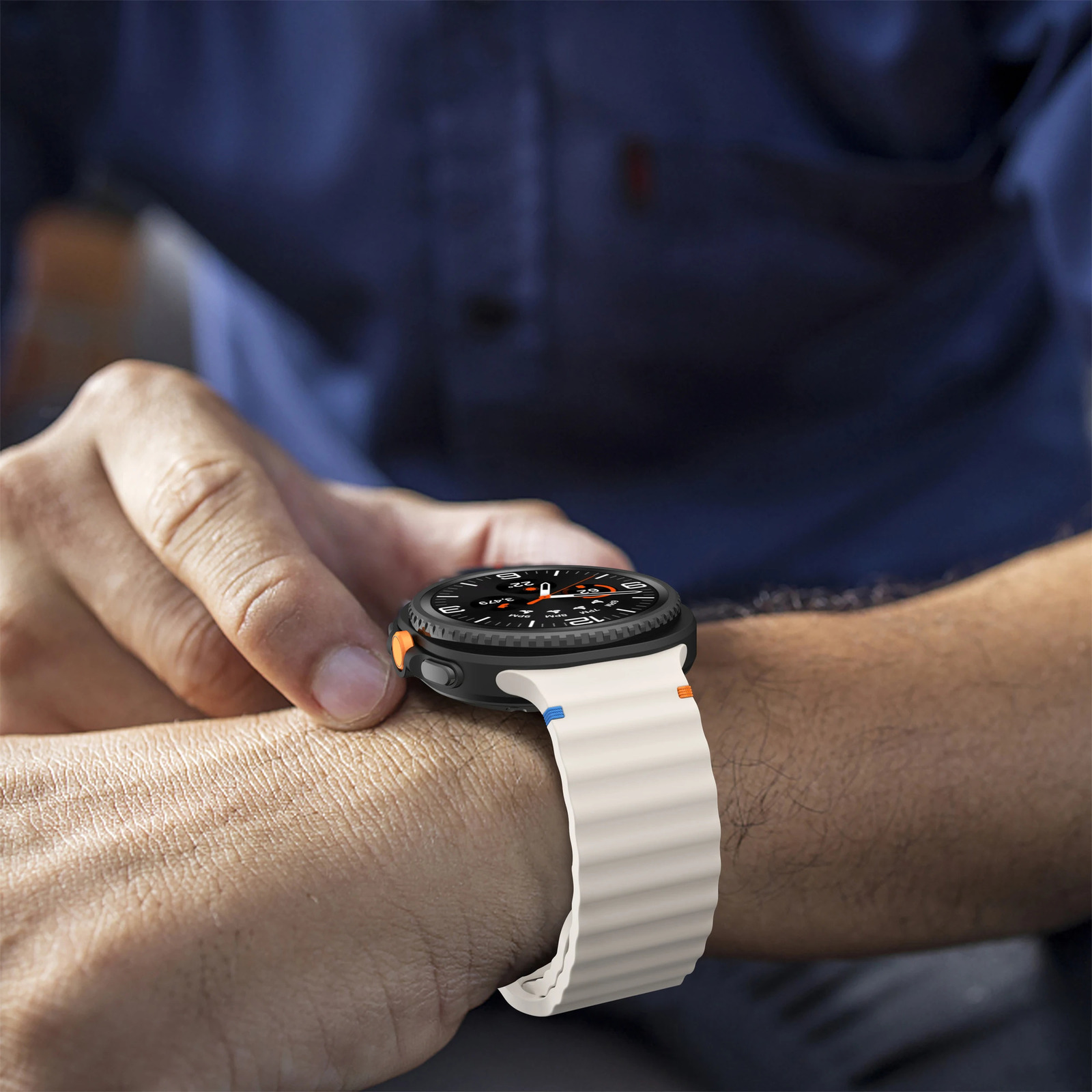 Original Silicone Band For Galaxy Watch 8 40mm 44mm Correa pulseira Bracelet Galaxy Watch 8 Classic mm Sport Strap 250901