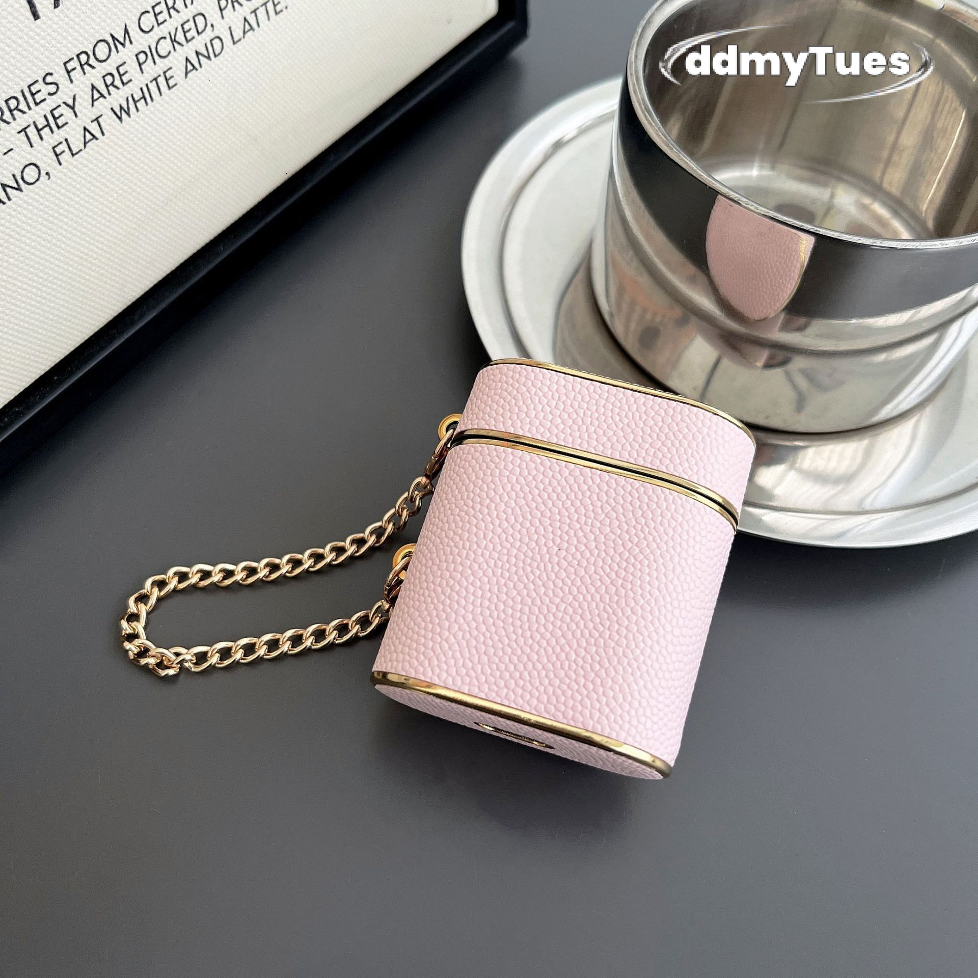 Xiaoxiangfeng Protective Electroplated Leather Apple Case (2/3) - Wireless Bluetooth Chain Earphone Accessories