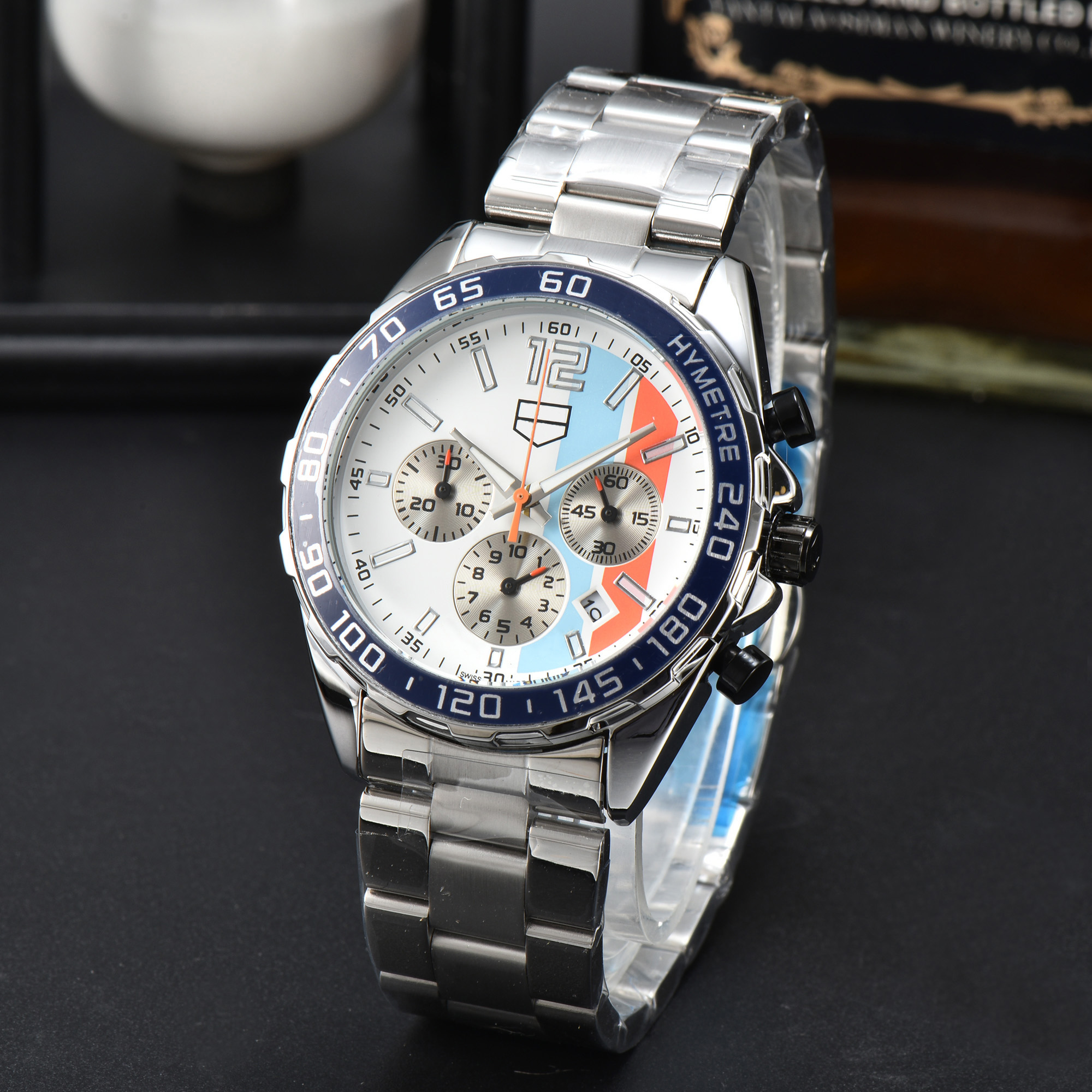Tagly Heuerers Watch F1 Luxury Mens AAA Top Quality Designer Monacco Watch Man Watch Woman WatchLady Superclone Quartz Mechanical Automatic Watch Box Tagly Huer 338