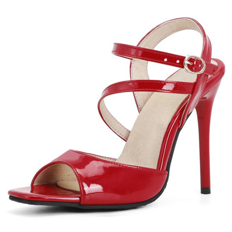 Simple OneStrap Sandals for Women Thin Heel Nightclub Style High Heels Size 8822 210624