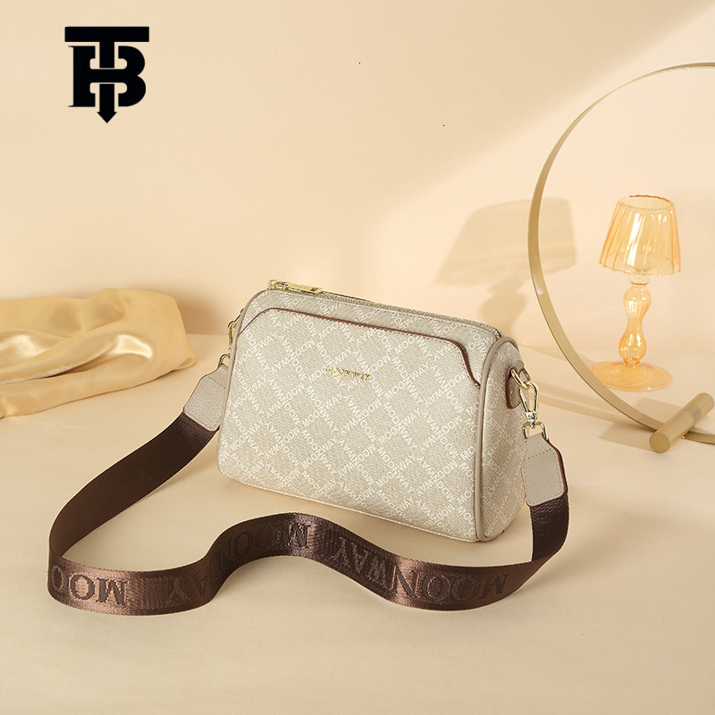 TB BHULAMTE Designer's New Women's Bag, European American Retro Fashion Trendy And Versatile Handbag Luxury Pillow Single-shoulder Crossbody
