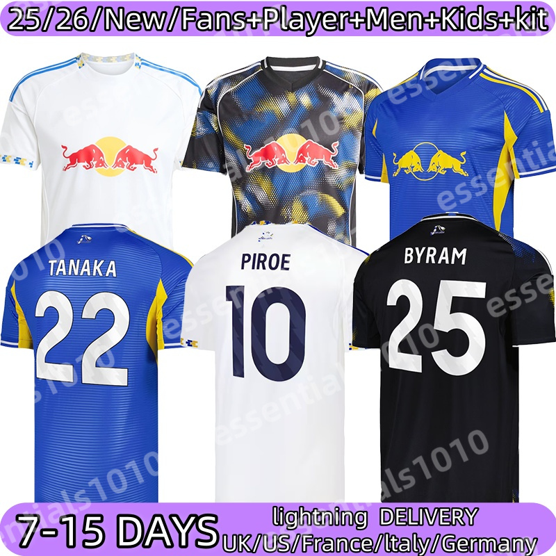 New 2025 leeds unitedjersey MATEO JOSEPH Byram PIROE AMPADU BAMFORD JAMES Aaronson Struijk Sinisterra Men kids 25 26 football Jersey shirt Llorente occer Jersey